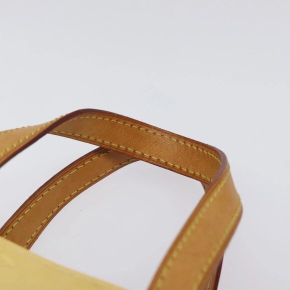 LOUIS VUITTON Monogram Vernis Reade PM Hand Bag Perle M91336 LV Auth 116705 - Picture 9 of 16